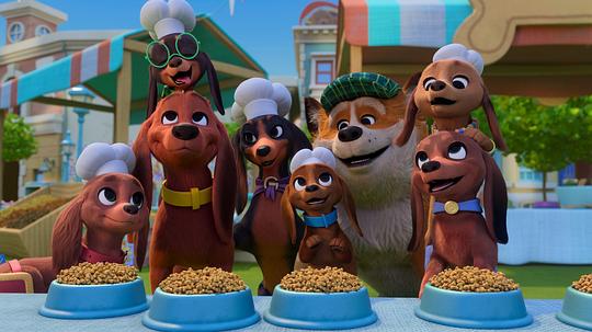 Pretzel and the Puppies